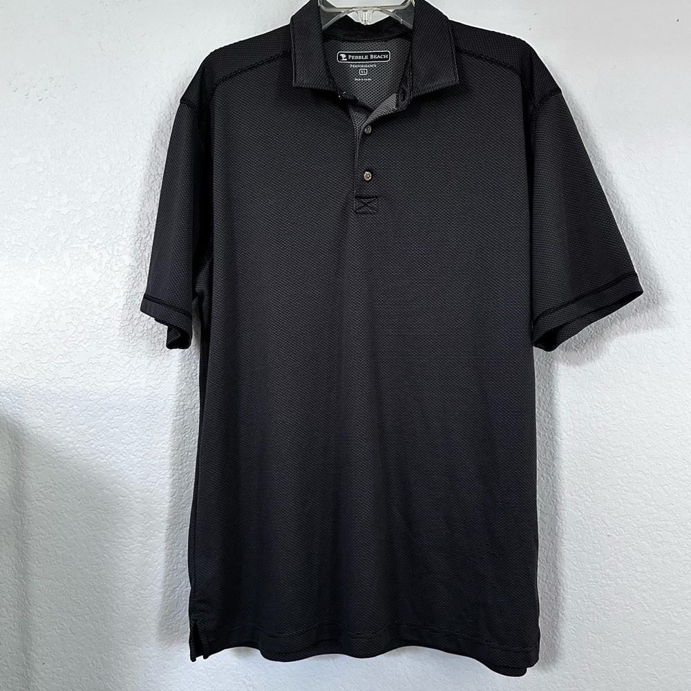 PEBBLE BEACH | Polo Performance Shirt - Size XL
